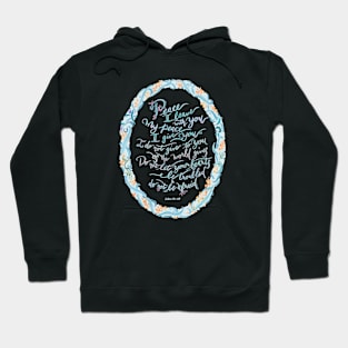Peace I Leave with You - John 14:27 Hoodie